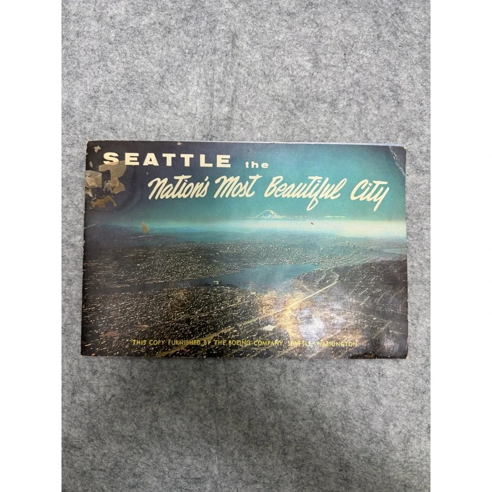 1960s Washington state memorabilia and‎ travel info books lot of 2